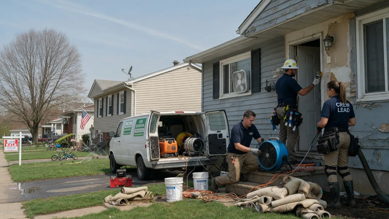 Flood Cleanup in Hamden, NY near me